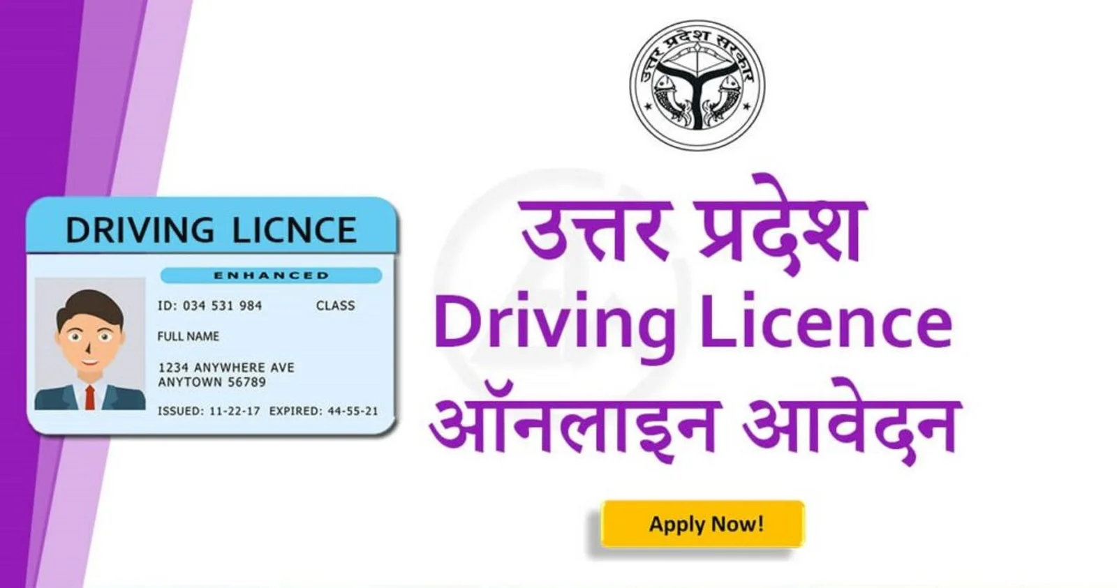 UP Learning License Online 2024
